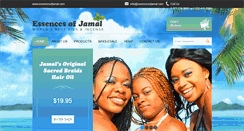 Desktop Screenshot of essencesofjamal.com